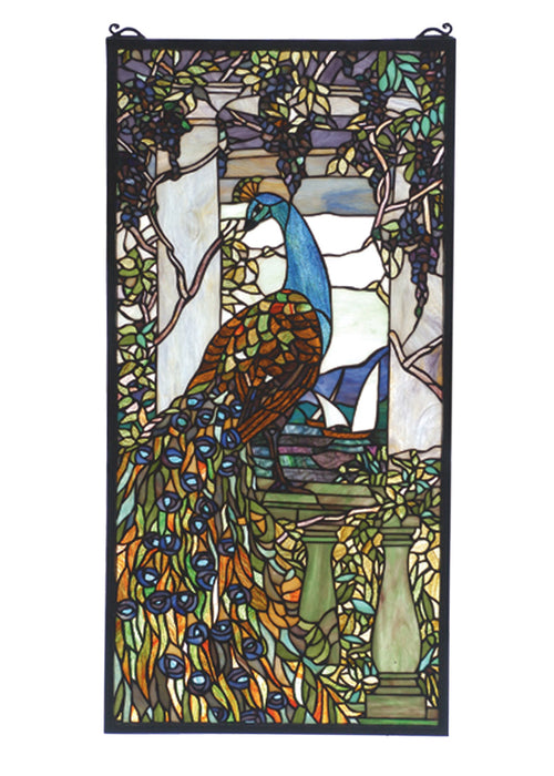 Meyda Tiffany 70519 Window, Blue/Green Purple/Blue