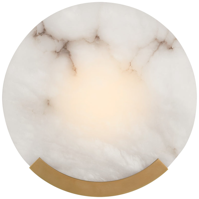 Visual Comfort Signature KW 2020AB-ALB LED Wall Sconce, Antique-Burnished Brass