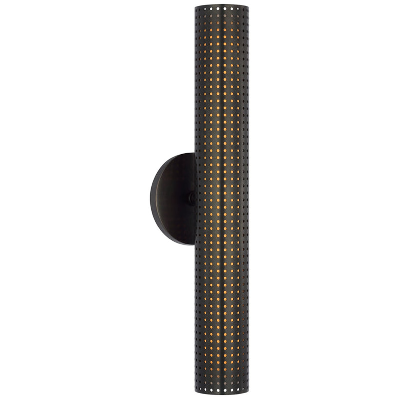 Visual Comfort Signature KW 2065BZ-WG LED Wall Sconce, Bronze