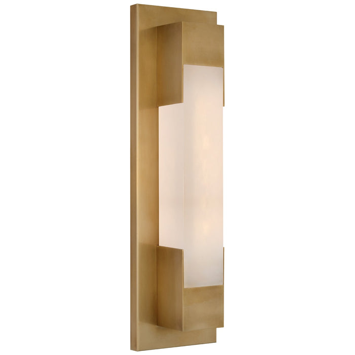 Visual Comfort Signature KW 2120AB-ALB LED Bath Light, Antique Burnished Brass