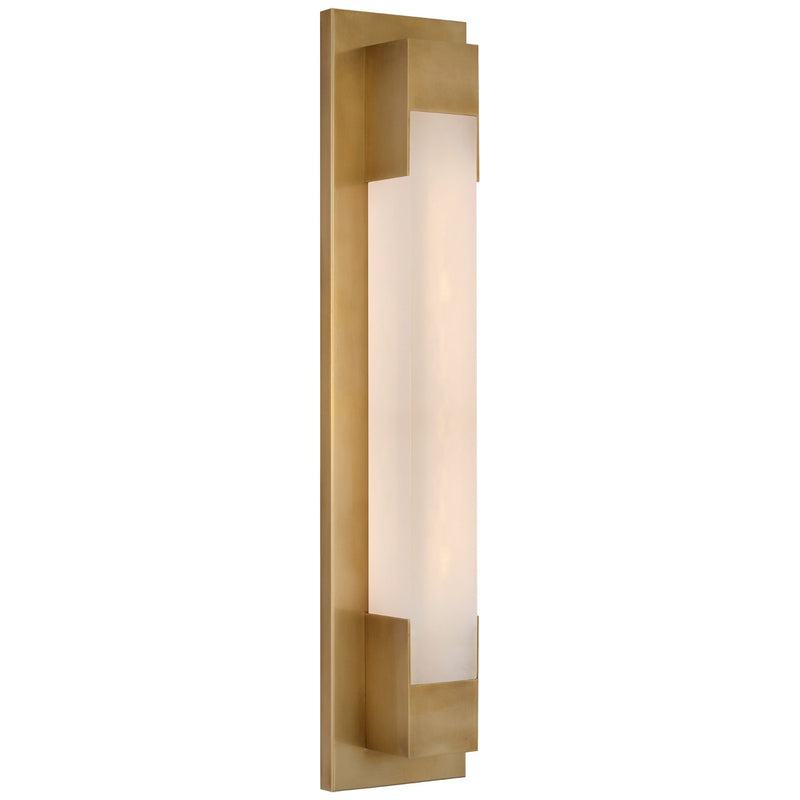 Visual Comfort Signature KW 2121AB-ALB LED Bath Light, Antique Burnished Brass