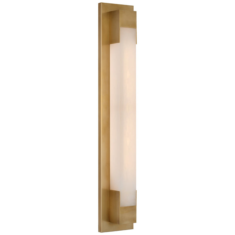 Visual Comfort Signature KW 2122AB-ALB LED Bath Light, Antique Burnished Brass