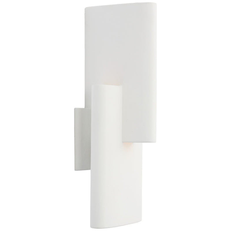 Visual Comfort Signature KW 2440MWH LED Wall Sconce, Museum White