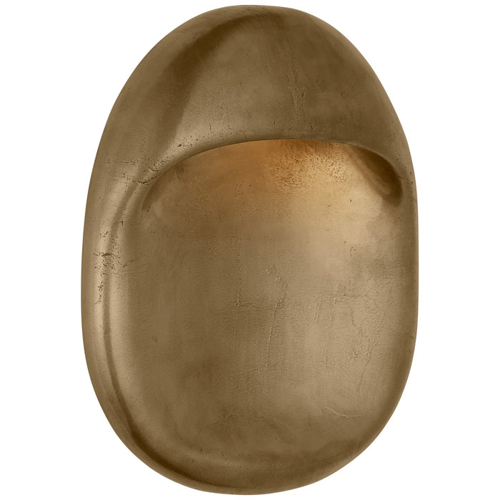 Visual Comfort Signature KW 2812MBR LED Wall Sconce, Museum Brass