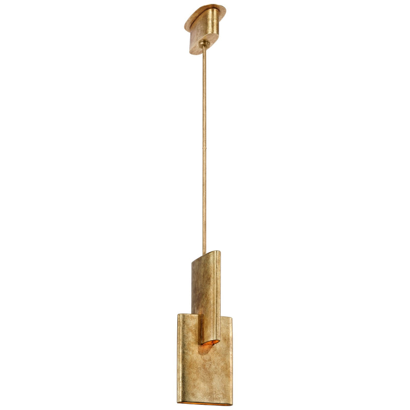 Visual Comfort Signature KW 5440MGD LED Pendant, Museum Gild