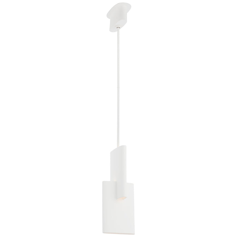 Visual Comfort Signature KW 5440MWH LED Pendant, Museum White