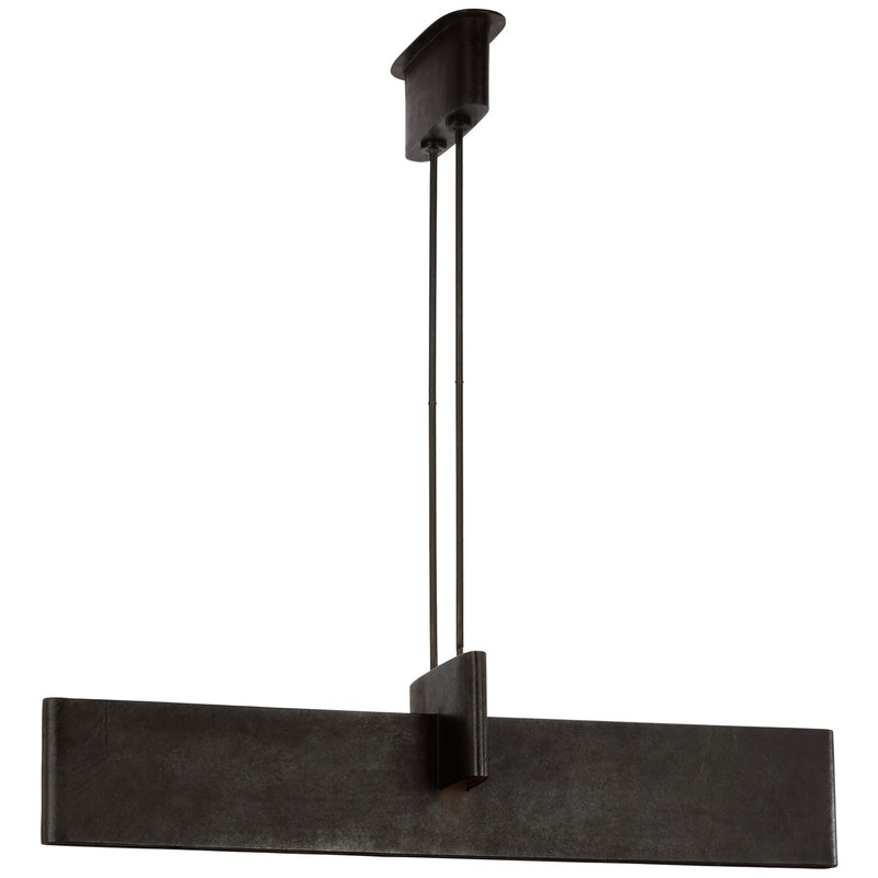 Visual Comfort Signature KW 5448MBL LED Linear Pendant, Museum Black