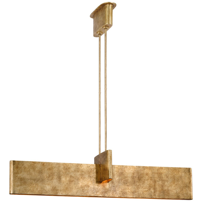 Visual Comfort Signature KW 5448MGD LED Linear Pendant, Museum Gild