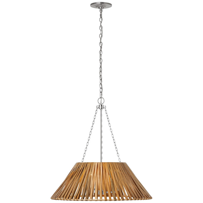 Visual Comfort Signature MF 5031PN-NTW LED Pendant, Polished Nickel