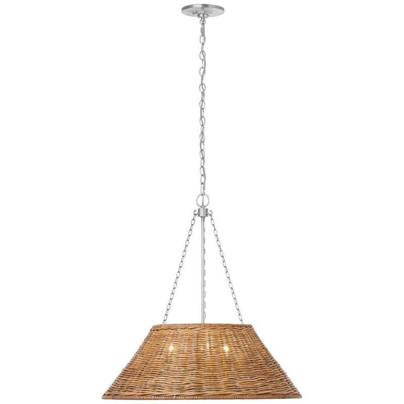 Visual Comfort Signature MF 5032PN-NTW LED Pendant, Polished Nickel