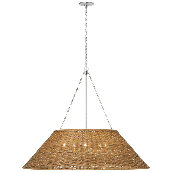 Visual Comfort Signature MF 5038PN-NTW LED Pendant, Polished Nickel