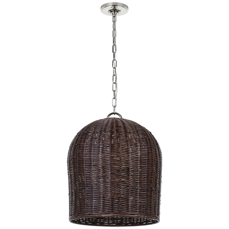 Visual Comfort Signature MF 5043PN-EPW LED Pendant, Polished Nickel