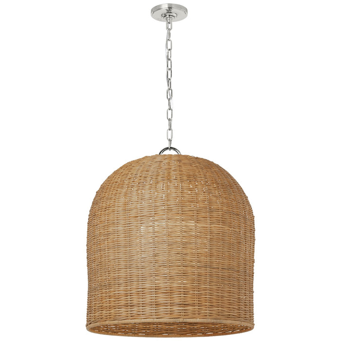 Visual Comfort Signature MF 5047PN-NTW LED Pendant, Polished Nickel