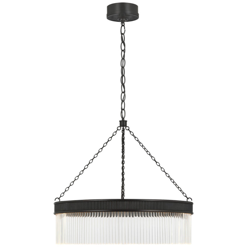 Visual Comfort Signature MF 5170BZ-CG LED Chandelier, Bronze