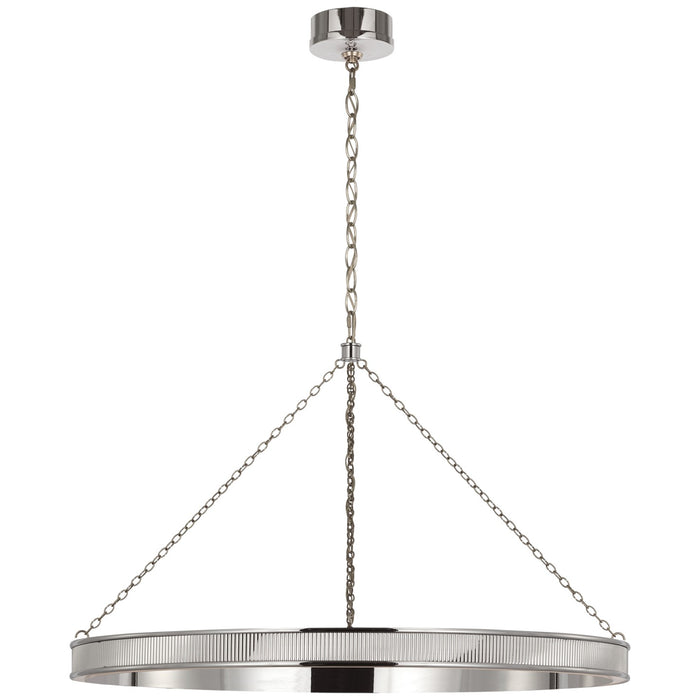 Visual Comfort Signature MF 5178PN LED Chandelier, Polished Nickel