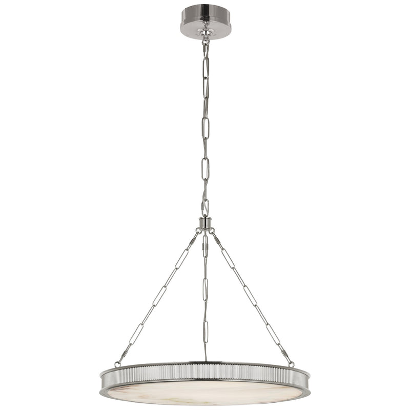 Visual Comfort Signature MF 5203PN-ALB LED Chandelier, Polished Nickel