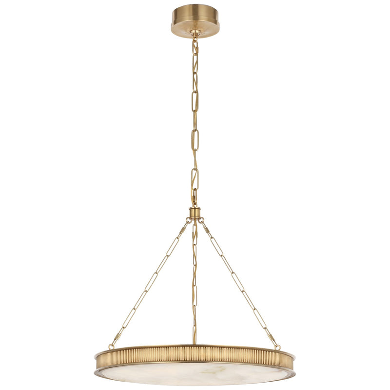 Visual Comfort Signature MF 5203SB-ALB LED Chandelier, Soft Brass