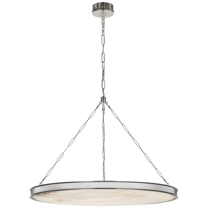 Visual Comfort Signature MF 5206PN-ALB LED Chandelier, Polished Nickel