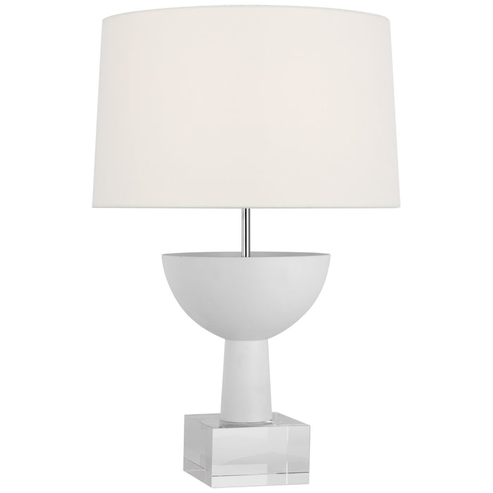 Visual Comfort Signature RB 3041PW-L LED Table Lamp, Plaster White