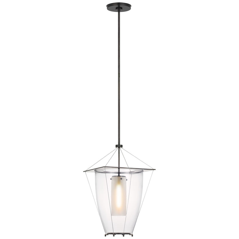 Visual Comfort Signature RB 5092BZ-CG LED Lantern, Bronze