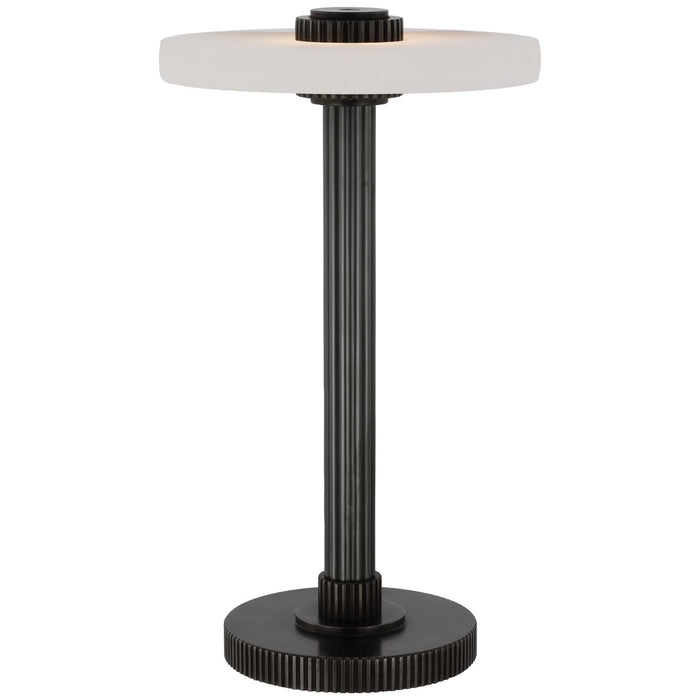 Visual Comfort Signature S 3150BZ/ALB LED Accent Lamp, Bronze and Alabaster