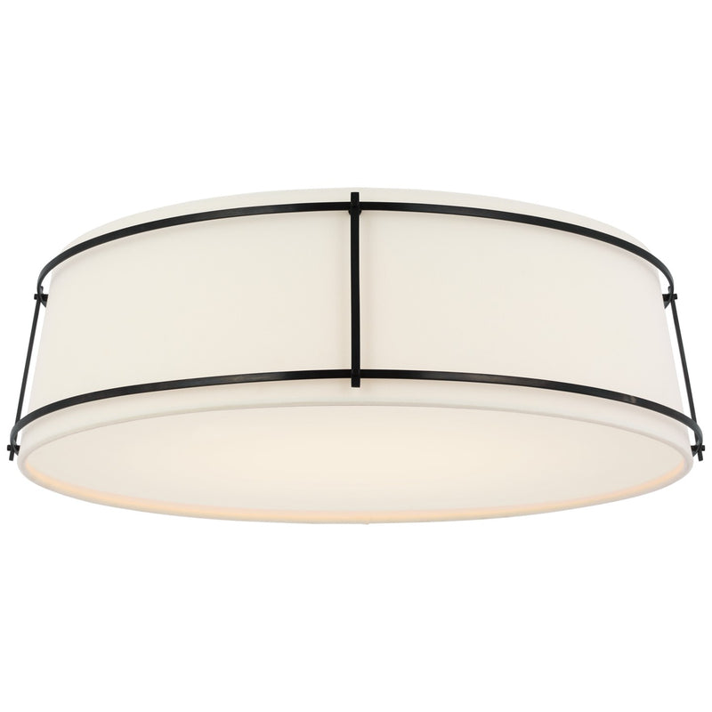 Visual Comfort Signature S 4688BZ-L/FA LED Flush Mount, Bronze