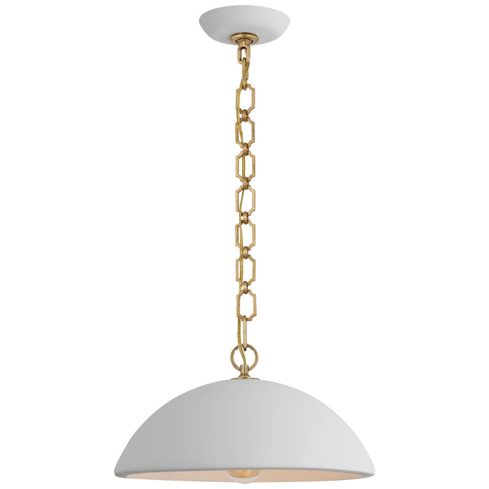 Visual Comfort Signature SK 5353WHT LED Pendant, Matte White