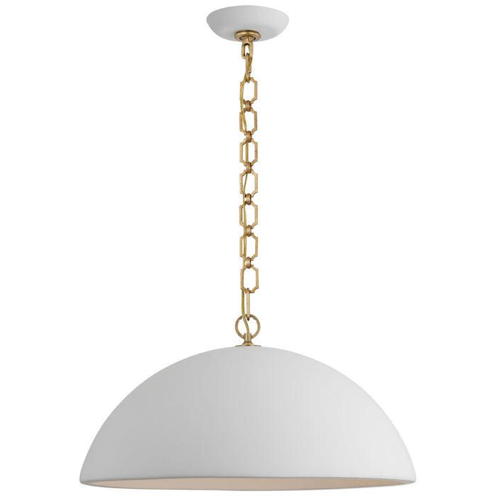Visual Comfort Signature SK 5354WHT LED Pendant, Matte White