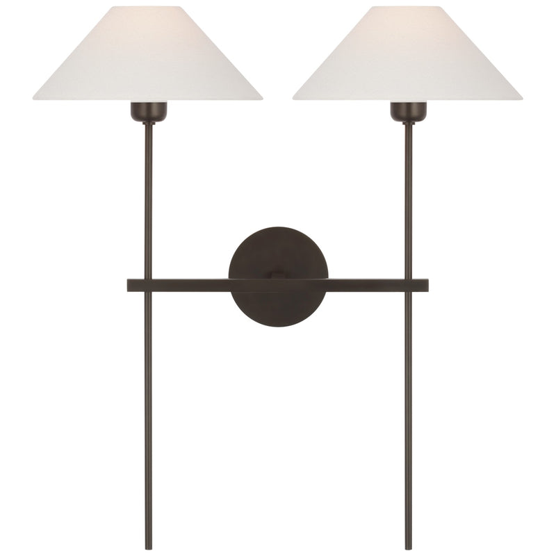 Visual Comfort Signature SP 2026BZ-L LED Wall Sconce, Bronze