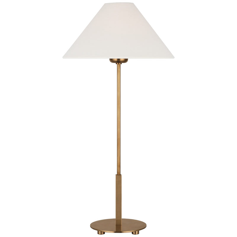 Visual Comfort Signature SP 3021HAB-L-CL LED Buffet Lamp, Hand-Rubbed Antique Brass