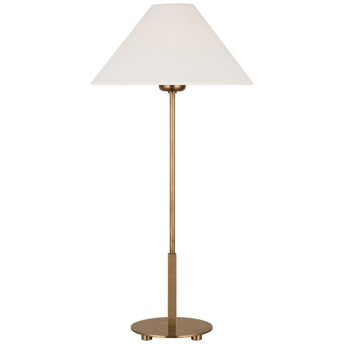 Visual Comfort Signature SP 3021HAB-L-CL LED Buffet Lamp, Hand-Rubbed Antique Brass
