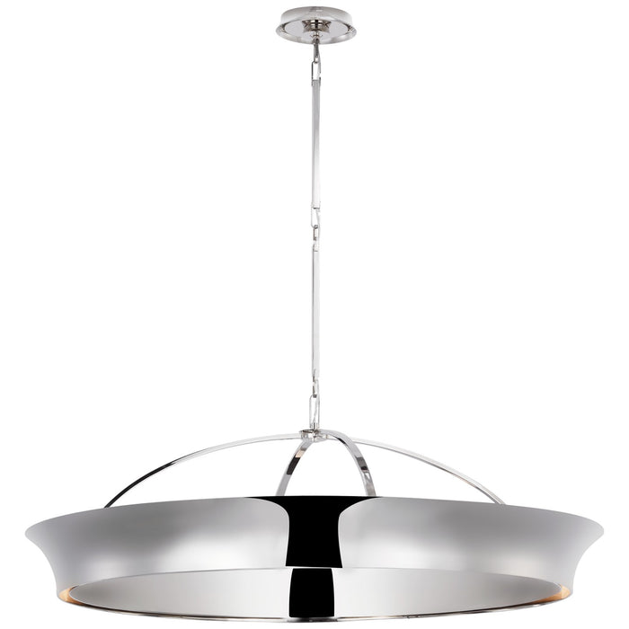 Visual Comfort Signature TOB 5521PN LED Chandelier, Polished Nickel