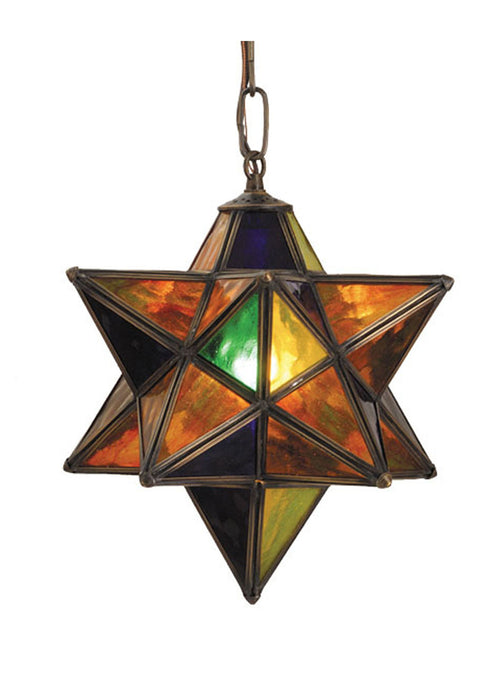 Meyda Tiffany 72849 One Light Pendant, Mahogany Bronze
