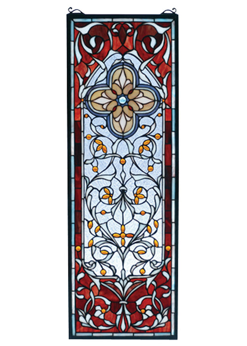 Meyda Tiffany 73276 Window, Blue Lt Blue Br(Cro) Pr