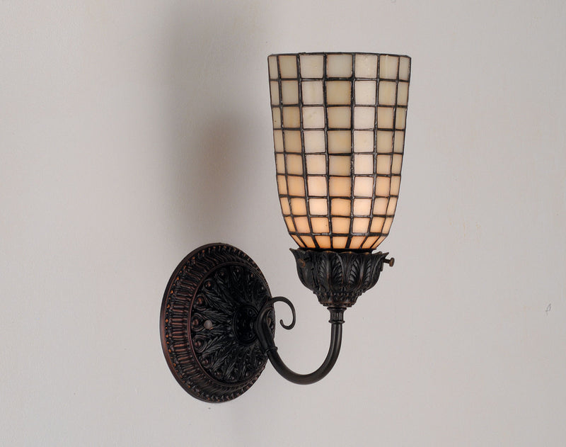 Meyda Tiffany 74057 One Light Wall Sconce, Beige