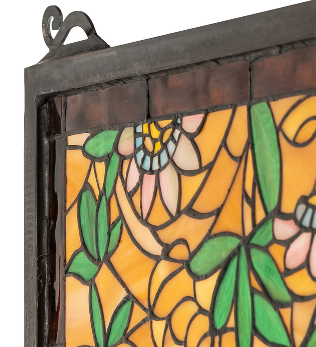 Meyda Tiffany 74065 Window, Beige Avocado Orange Amber
