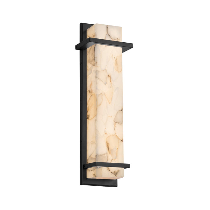 Justice Designs ALR-7614W-MBLK LED Outdoor Wall Sconce, Matte Black
