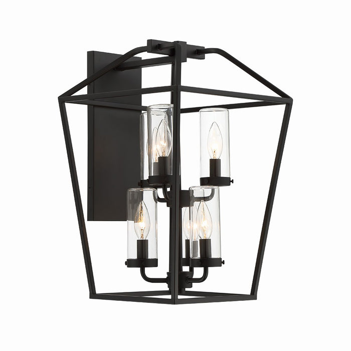 Eurofase 44307-011 Six Light Lantern, Black