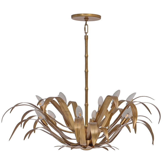 Eurofase 46432-018 12 Light Pendant, Brass