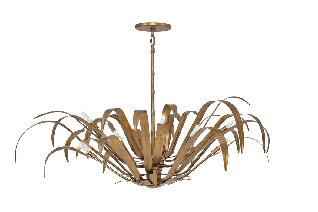 Eurofase 46433-015 12 Light Pendant, Brass