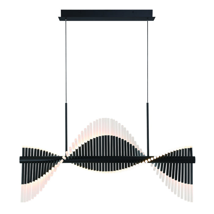 Eurofase 47125-025 LED Chandelier, Black