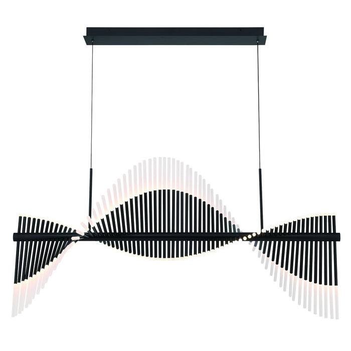 Eurofase 47126-022 LED Chandelier, Black
