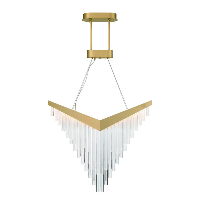 Eurofase 47187-016 LED Chandelier, Gold