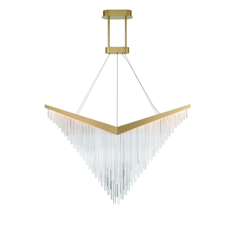 Eurofase 47188-013 LED Chandelier, Gold