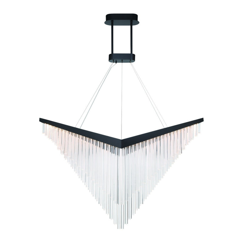 Eurofase 47188-020 LED Chandelier, Black