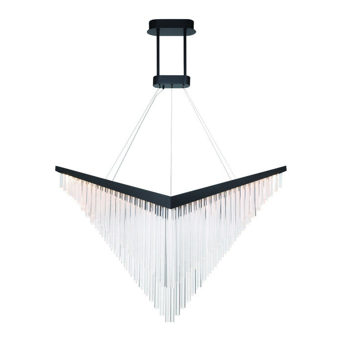 Eurofase 47188-020 LED Chandelier, Black