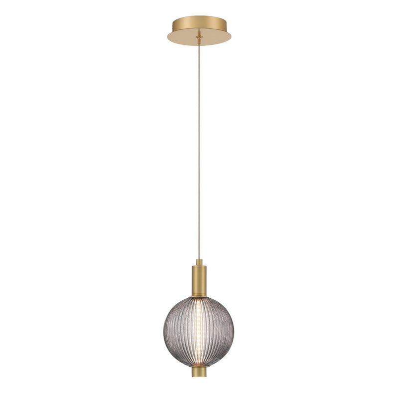 Eurofase 47189-010 LED Pendant, Gold