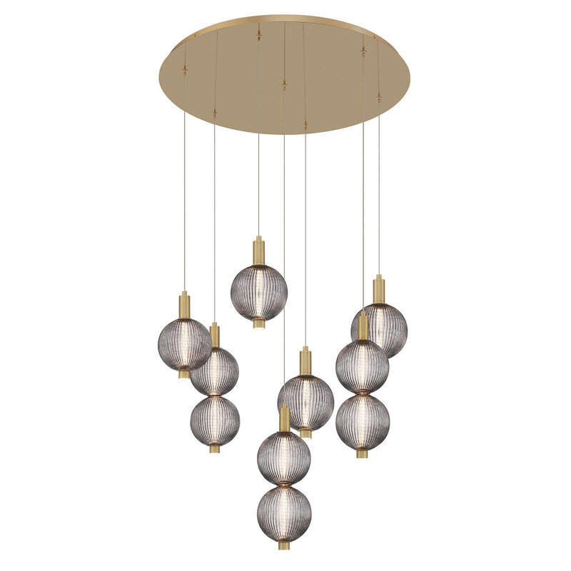 Eurofase 47191-013 LED Pendant, Gold