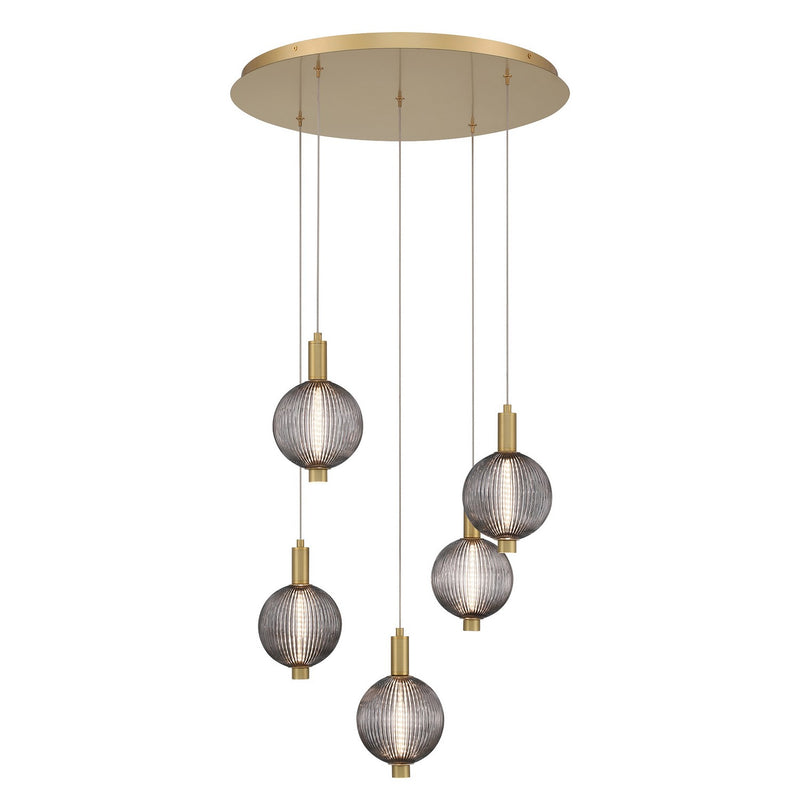 Eurofase 47208-018 LED Pendant, Gold