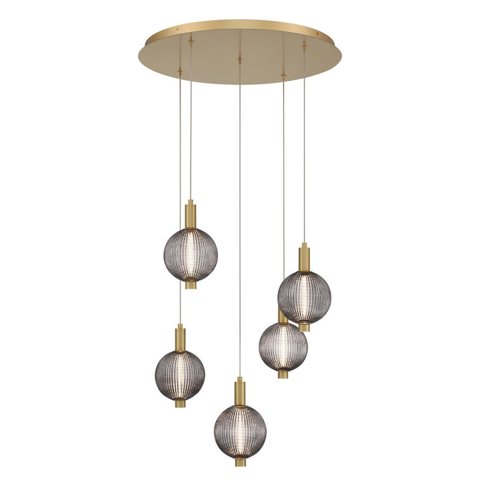 Eurofase 47208-018 LED Pendant, Gold